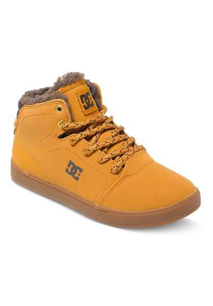 Online Store Dc Crisis High Winter - Marrone Bambini Moda Trainers (O8533)